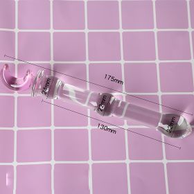 High-grade Crystal Glass Dildo Penis Glass Beads Anal Plug Butt Plug Sex Toys For Man Woman Couples Vaginal And Anal Stimulation (Color: 4)