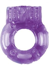 Macho Vibrating Cockring Purple (SKU: TCN-NT2147-2)